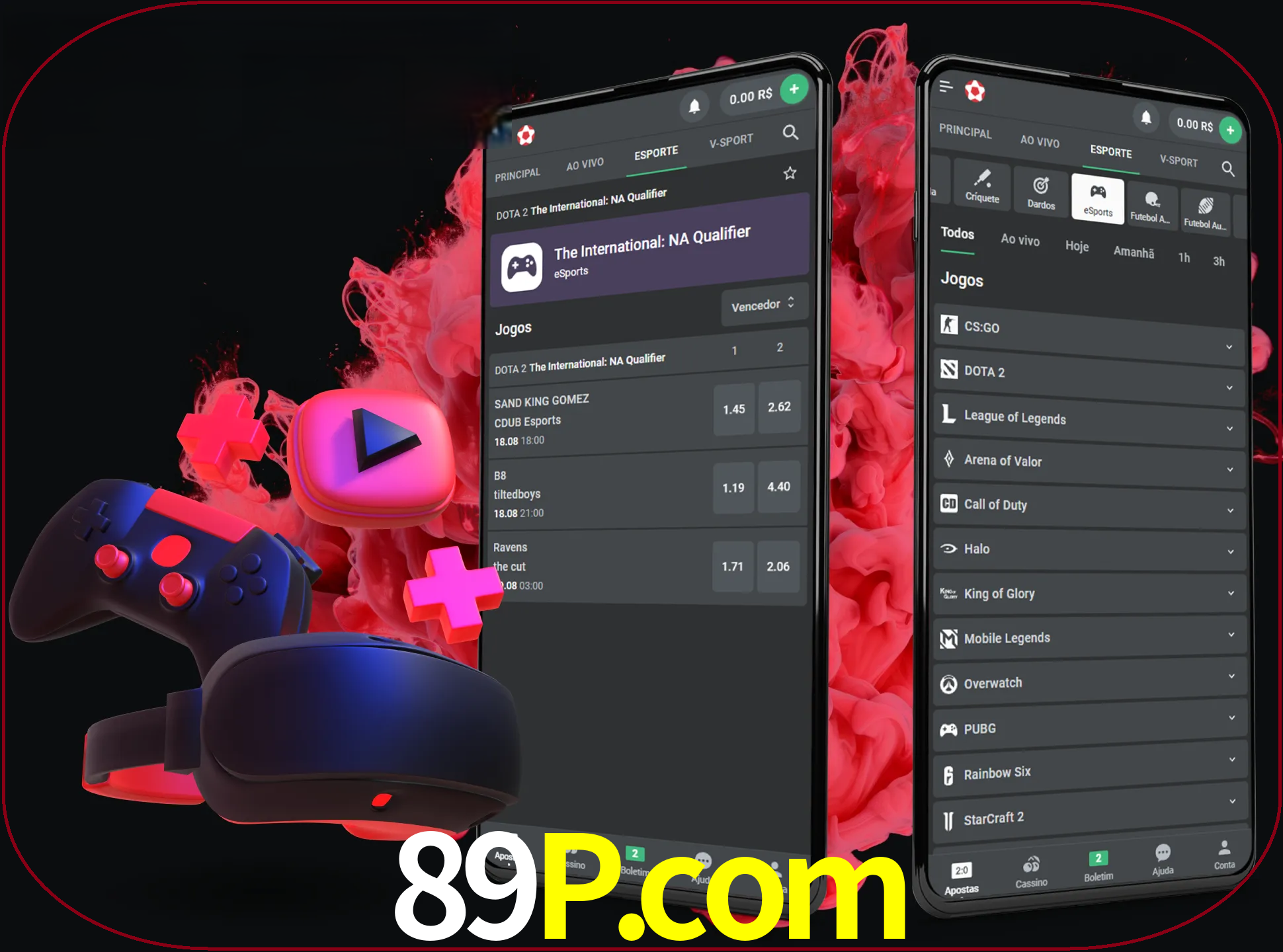Para ter a aplicação móvel 89p no seu smartphone, basta descarregar o ficheiro apk e seguir as instruções.
