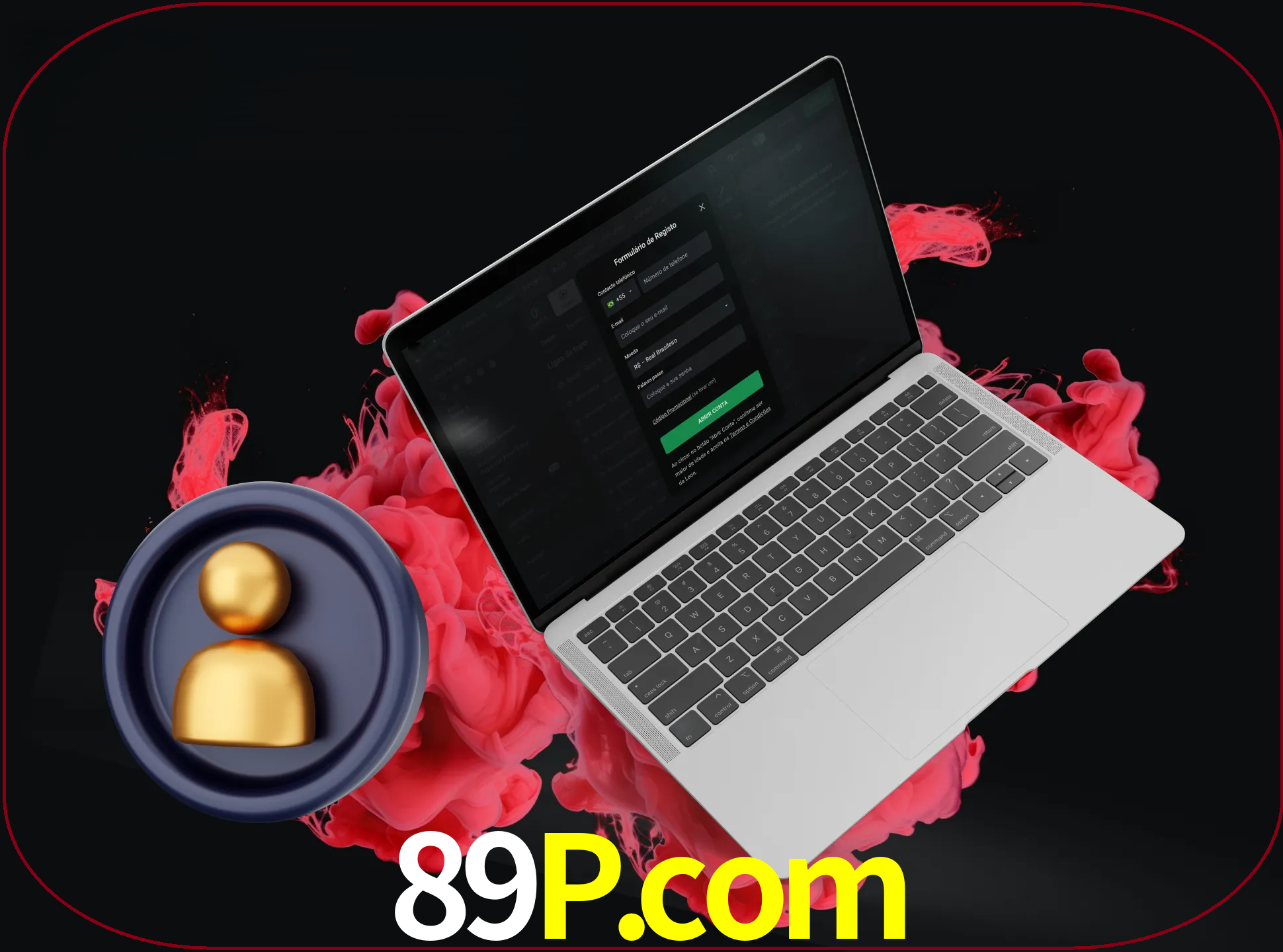 No cabeçalho do site 89p, clique no botão que o levará a um formulário especial onde terá de introduzir as suas informações actuais.
